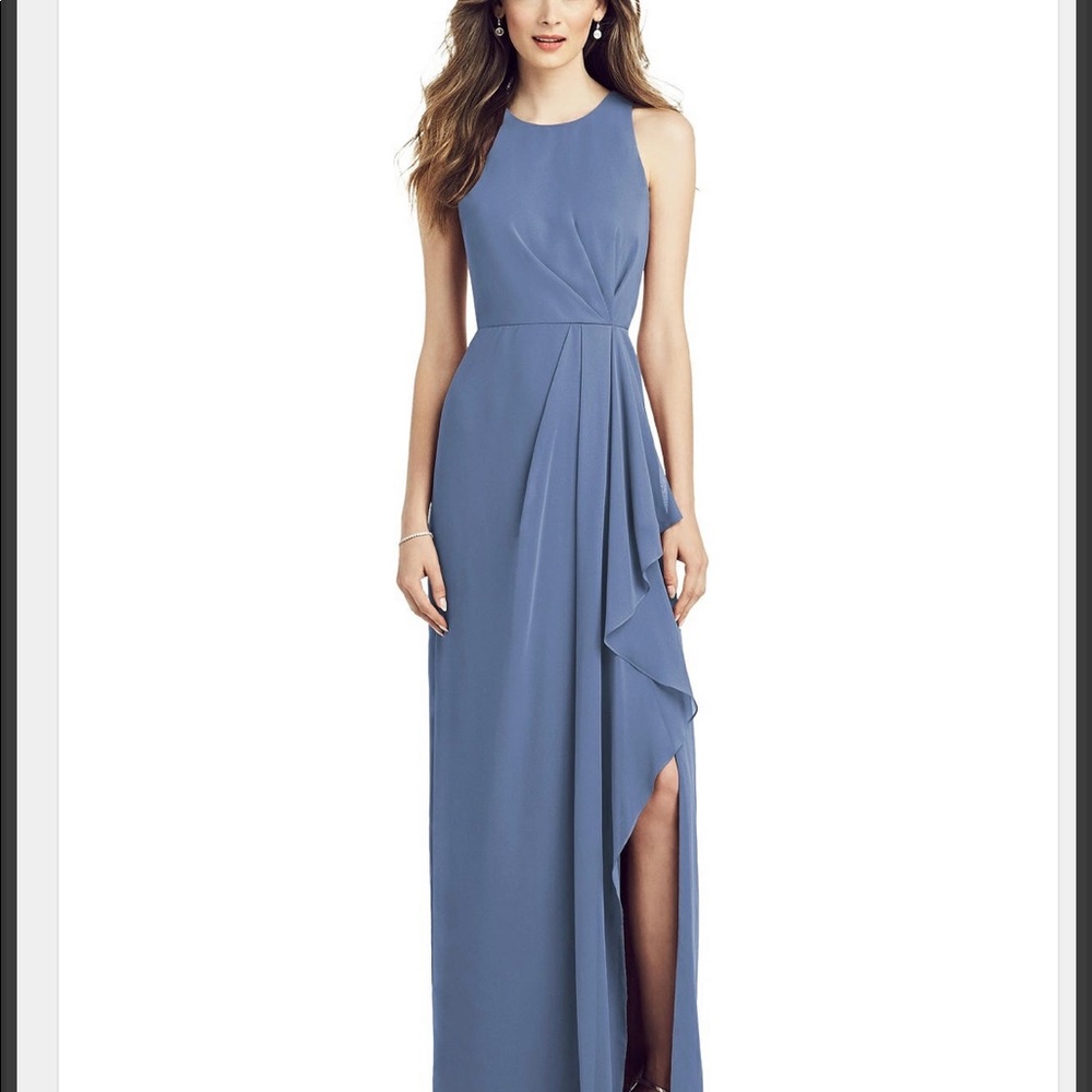 Dessy dress. Color - larkspur. Size - 16